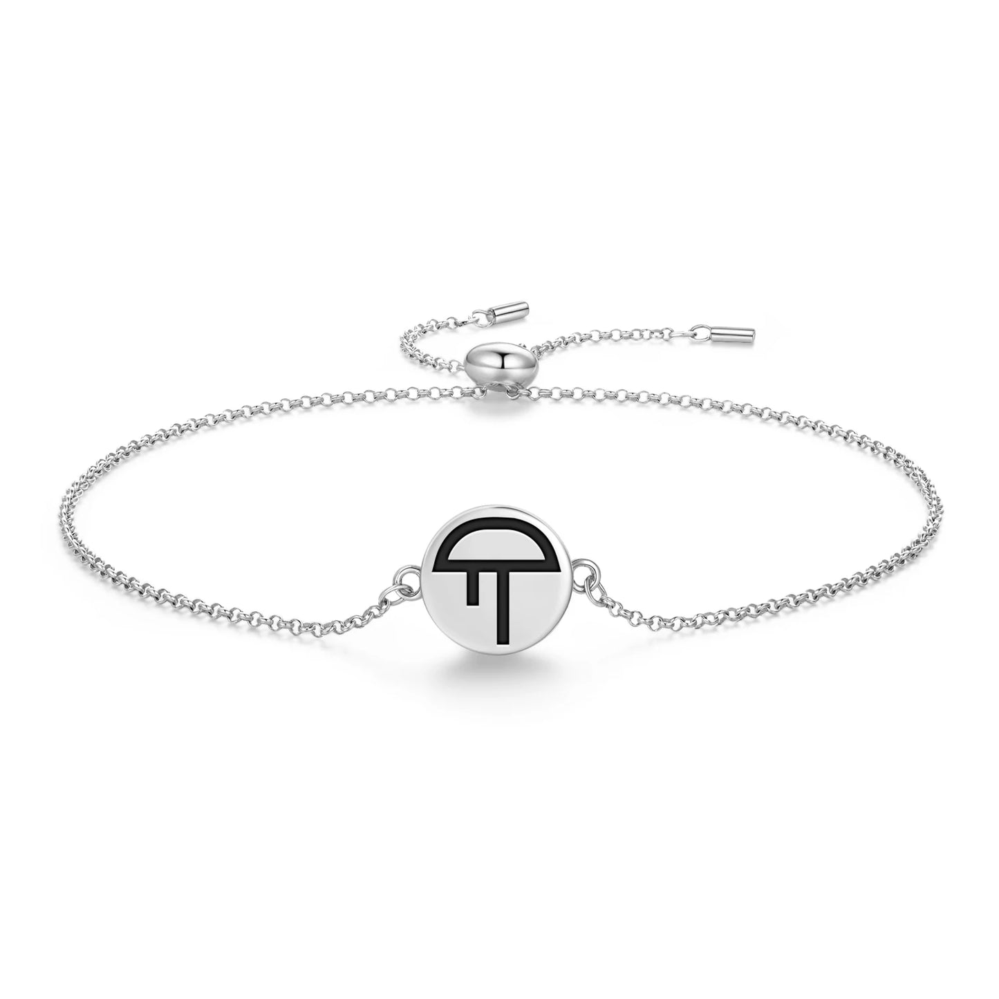 Egyptian Symbols Amenta 925 Sterling Silver Bracelet Spiritual Sigil Jewelry Gift